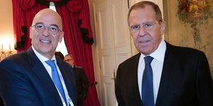 Συνάντηση Δένδια-Λαβρόφ στο Μόναχο -Τι συζήτησαν