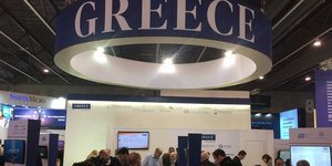 Το περίπτερο της Ελλάδας στην Βαρκελώνη