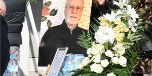 Η κηδεία του ηθοποιού Δημήτρη Τσούτση