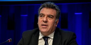 Ο Υφυπουργός Πολιτισμού, Μάνος Κόνσολας