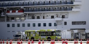 Το κρουαζιερόπλοιο Diamond Princess 