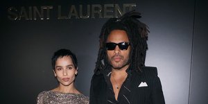 O Λένι Κράβιτς και η κόρη του στην Εβδομάδα Μόδας του Παρισιού 