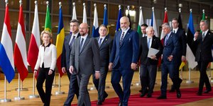 Η Φον ντερ Λάιεν με ηγέτες των δυτικών Βαλκανίων