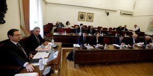 Αίθουσα στην προανακριτική της Novar
