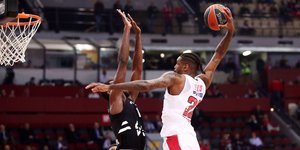 Ο Ολυμπιακός κέρδισε απόψε την Βιλερμπάν στο ΣΕΦ