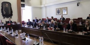 Τα μέλη της Προανακριτικής για τη Novartis στη Βουλή