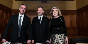 Χρήστος Σταϊκούρας, Γιάννης Στουρνάρας Μαριάννα Β. Βαρδινογιάννη