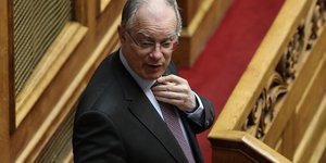 Ο πρόεδρος της Βουλής Κώστας Τασούλας
