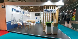 To περίπτερο του Φυσικού Μεταλλικού Νερού ΘΕΟΝΗ στη HORECA