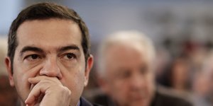 Ο Αλέξης Τσίπρας στην Κεντρική Επιτροπή του ΣΥΡΙΖΑ