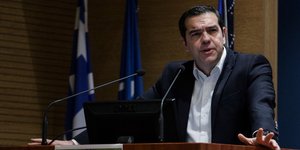 Ο Αλέξης Τσίπρας σε ομιλία του σε εκδήλωση του ΣΥΡΙΖΑ