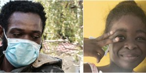 Ο πατέρας της 7χρονης Αμπελκά και η μικρή Βαλεντίν 