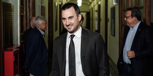 Ο Αλ. Χαρίτσης στη Βουλή