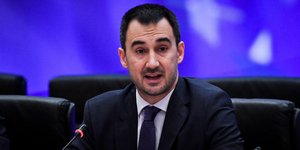 Ο Αλέξης Χαρίτσης σε ομιλία του