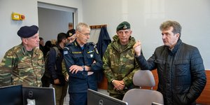 O Yπουργός Προστασίας του Πολίτη, Μιχάλης Χρυσοχοΐδης βρέθηκε σήμερα στην Νέα Βύσσα ορεστιάδος