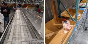 Άδειασαν τα ράφια σε σουπερ μάρκετ στο Λος Άντζελες