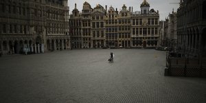 Αδειος δρόμος στις Βρυξέλλες