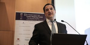 Ο Άδωνις Γεωργιάδης σε ομιλία του