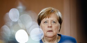 Δηλώσεις για την επιδημία κορωνοϊού έκανε την Τετάρτη η Άνγκελα Μέρκελ