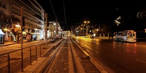 Βράδυ Σαββάτου στην Αθήνα