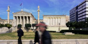 Στιγμιότυπο από την Αθήνα την εποχή της καραντίνας
