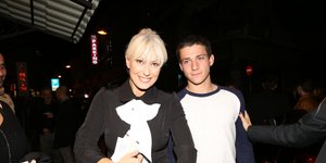 Η Μαρία Μπακοδήμου με τον γιο της Νικήτα