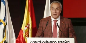 Ο πρόεδρος της Ολυμπιακής Επιτροπής της Ισπανίας, Αλεχάνδρο Μπλάνκο,