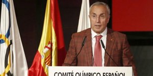 Ο πρόεδρος της Ολυμπιακής Επιτροπής της Ισπανίας, Αλεχάνδρο Μπλάνκο,