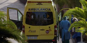 Ασθενοφόρο στην Ισπανία