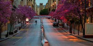 Αδειος δρόμος στον Λίβανο