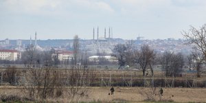 Εικόνα από τα ελληνοτουρκικά σύνορα στον Έβρο