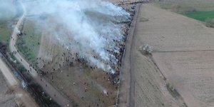 Νέα άγρια επεισόδια στον Εβρο