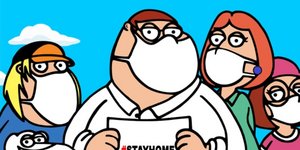 Family Guy Stay Home