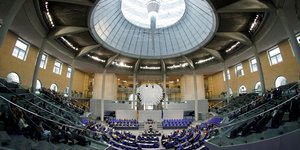 Αποψη της γερμανικής Μπούντεσταγκ