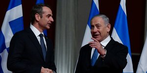 Νετανιάχου και Μητσοτάκης σε συνάντηση στην Αθήνα