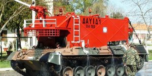 Καστανιές εβρου: Το άρμα «ΔΑΥΙΔ-1»