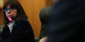 Η πρόεδρος της Δημοκρατίας, Κατερίνα Σακελλαροπούλου