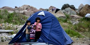Κορωνοϊός πρόσφυγες στην Λέσβο