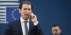 Ο Αυστριακός πρωθυπουργός Σ. Κουρτζ