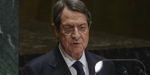 Ο πρόεδρος της Κύπρου Νίκος Αναστασιάδης