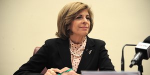 Η Στέλλα Κυριακίδου σε δηλώσεις