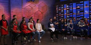 Οι ομάδες του MasterChef 4 στην ομαδική διαδικασία της Τετάρτης