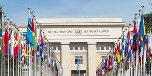 Το Μέγαρο των Εθνών στη Γενεύη της Ελβετίας