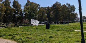 Το μήνυμα από drone στην Πάτρα