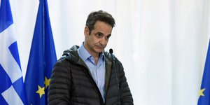 Ο Κυριάκος Μητσοτάκης στον Εβρο ετοιμάζεται να κάνει δηλώσεις στα ΜΜΕ