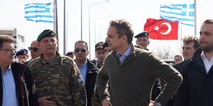 Στα ελληνοτουρκικά σύνορα ο Κυριάκος Μητσοτάκης