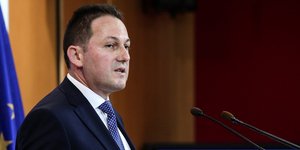 Ο κυβερνητικός εκπρόσωπος Στέλιος Πέτσας