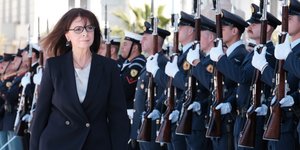 Η Αικατερίνη Σακελλαροπούλου