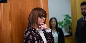 Η Αικατερίνη Σακελλαροπούλου