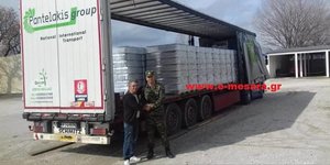 Κρητικά νερά από τον Ζάρο έστειλε ο Δήμος Φαιστού στον Έβρο